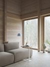 Muuto RELATE Stolik Pomocniczy - Boczny 60,5 cm Czarny / Blat Dąb Ciemny