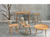 Villa Collection OAK Ławka z Dębu Olejowanego 90 cm