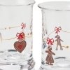 Holmegaard CHRISTMAS Świąteczne Kieliszki do Nalewek i Likierów 30 ml 2 Szt. / Edycja 2023