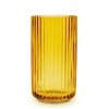 Lyngby Porcelain LYNGBY Wazon Szklany 31 cm Bursztynowy Amber
