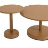 Muuto LINEAR OUTDOOR Stalowy Stolik Kawowy Ogrodowy 70 cm Zewnętrzny / Czarny