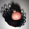 Alessi VIMINI Stalowy Kosz - Misa Dekoracyjna 27 cm / Czarna