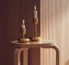 Iittala NAPPULA Świecznik 2 Szt. / Polerowany Mosiądz