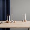Stelton ORA Świecznik z Drewna Bukowego - S