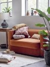 Bloomingville MALALA Sofa - Kanapa Tapicerowana / Brązowa