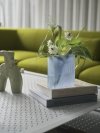 Muuto RIDGE Szklany Wazon do Kwiatów 35 cm / Niebieski