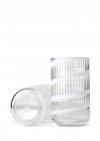 Lyngby Porcelain LYNGBY Wazon Szklany 25 cm / Swirl