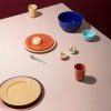 Lyngby Porcelain RHOMBE COLOR Miska 17,5 cm Niebieska