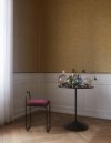 Aytm SOLUS Stół Okrągły z Marmurową Podstawą 90 cm Czarny
