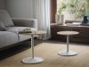 Muuto SOFT SIDE Stolik Okrągły 40 cm Biały / Blat 41 cm Dąb Naturalny
