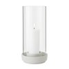Stelton HURRICANE Lampion - Świecznik 29 cm / Piaskowy