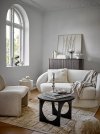 Bloomingville NEEL Fotel w Tkaninie Bouclé / Kremowy