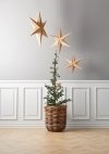 Villa Collection SCANDI Donica do Kwiatów - Zestaw 2 Donic Rattanowych - Odcień Naturalny