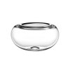 Holmegaard PROVENCE Dekoracyjna Misa Szklana 25 cm Przezroczysta