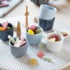 Kähler HAMMERSHØI Kieliszki do Jajek 2 Szt. Granatowe Indigo