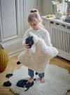 Bloomingville DOLLY Wełniany Dywan dla Dzieci - Owieczka / Biały