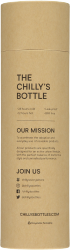 Chilly's MONOCHROME Stalowa Butelka Termiczna 500 ml Biała