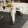 Alessi COFFEE Stalowy Ręczny Młynek do Mielenia Kawy / Srebrny