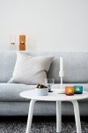 Iittala NAPPULA Świecznik Niski / Mosiądz Polerowany