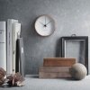 Georg Jensen KOPPEL Zegar Ścienny 22 cm Srebrny