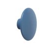 Muuto DOTS Wieszak Drewniany M - 13 cm Niebieski Pale Blue