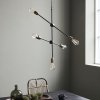 House Doctor MOLECULAR Lampa Wisząca / Czarna - Złota