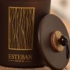 Esteban PARIS Świeca Zapachowa 180 g w Ceramicznym Słoiczku / Zapach Cedre
