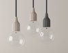Lyngby LP FITTING #01 Lampa Wisząca - Ciemnoszara