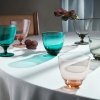 Holmegaard FLOW Kieliszek do Wody 350 ml / Oliwkowy