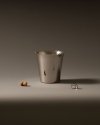 Alessi EDGES Il Tornitore Matto - Cooler - Kubełek na Wino / Srebrny