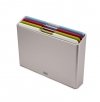 Joseph Joseph FOLIO Zestaw 4 Desek do Krojenia w Etui - Wersja L - Srebrny