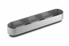 Zack LONTA Stalowy Świecznik Tealight 27 cm / Srebrny Matowy
