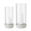 Stelton HURRICANE Lampion - Świecznik 29 cm / Piaskowy