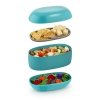 Alessi FOOD A PORTER Lunchbox - Pojemnik na Lunch - Szary