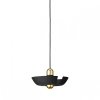 Aytm CYCNUS Lampa Wisząca 30 cm Czarna / Złota