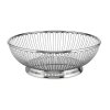 Alessi 826 Stalowy Koszyk na Owoce 24 cm / Srebrny