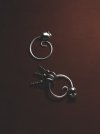 Alessi PIP Stalowy Brelok do Kluczy / Srebrny Polerowany