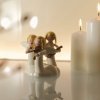 Alessi HAPPY ETERNITY BABY Porcelanowa Figurka Świąteczna / Grające Aniołki