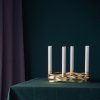 Stelton TANGLE Świecznik Adwentowy / Złoty