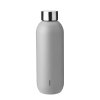 Stelton KEEP COOL Stalowa Butelka do Wody 600 ml Szara