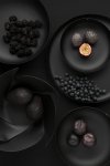Alessi TEXTURE Misa na Owoce 21 cm Czarna