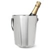 Rosendahl GRAND CRU BAR Stalowy Kubełek Chłodzący na Lód do Szampana lub Wina / Srebrny Połysk