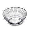 Alessi 826 Stalowy Koszyk na Owoce 24 cm / Srebrny