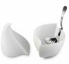 Alessi NUNZIATELLA Zestaw do Przechowywania Sera Mozarella - Pojemnik + Chochla