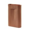 Muuto RIDGE Wazon do Kwiatów 48 cm Terracotta