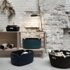 Muuto RESTORE Pojemnik - Kosz Filcowy do Przechowywania - Ciemnozielony