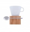 Clap Design CUBE Filiżanka / Zestaw do Kawy Lungo 145 ml Biały