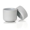 ZONE Denmark UME Pojemnik Łazienkowy - Kosmetyczny - Jasnoszary Soft Grey