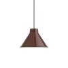 Muuto TOP PEDANT Stalowa Lampa Wisząca 28 cm Ciemnoczerwona
