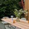 Muuto FIBER OUTDOOR Krzesło Ogrodowe - Zewnętrzne / Szare